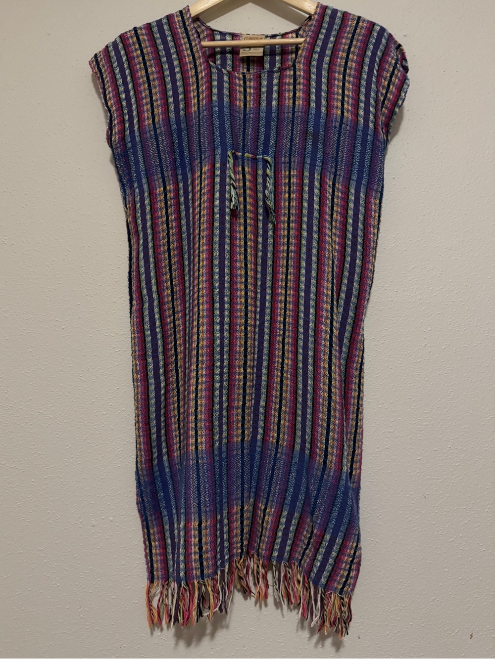 El Interior La Sirena Folk Art Clothing
Cotton Vintage Colorful Tunic Dress